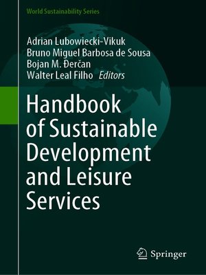 cover image of Handbook of Sustainable Development and Leisure Services